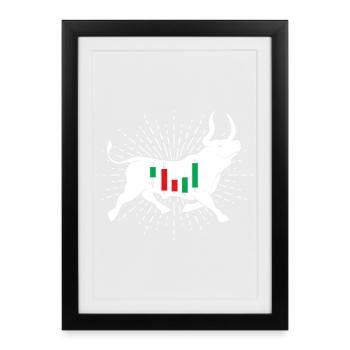 Actions Bulle - Affiche encadrée (27 × 37 cm) - noir - Devant