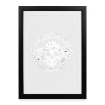 Fahrer seit 1993 - 32 Jahre Open Roads & - Gerahmtes Poster (27 × 37 cm) - Schwarz - Vorne