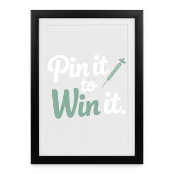 Praticien agréé en MTC Expert Précision - Affiche encadrée (27 × 37 cm) - noir - Devant
