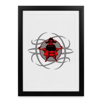 Vous ne pouvez pas faire plus pirate que ça ! - Affiche encadrée (27 × 37 cm) - noir - Devant