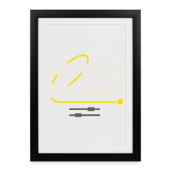 Proud - Framed poster (27 × 37 cm) - black - Front