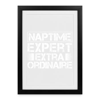 Anesthesiologist Extra Ordinaire Anesthesia - Framed poster (27 × 37 cm) - black - Front