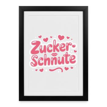 Sugar Snout Sweet Tooth Chocolate Sugar Snouts - Framed poster (27 × 37 cm) - black - Front