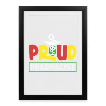 Pharmacist Pharmaceutical Technical - Framed poster (27 × 37 cm) - black - Front