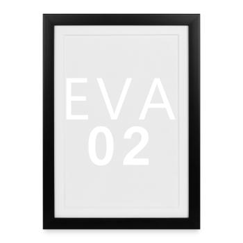 Jungle 2026 Carnival Costume Eva - Framed poster (27 × 37 cm) - black - Front