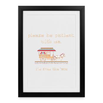 Drôle de proverbe sarcastique pour les hommes - Mari, Papa - Affiche encadrée (27 × 37 cm) - noir - Devant