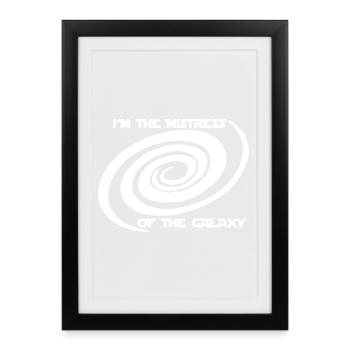 Mistress of the Galaxy - Framed poster (27 × 37 cm) - black - Front