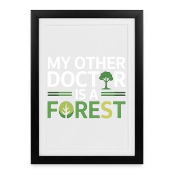 Certified Clinical Environmental Health Specialist - Framed poster (27 × 37 cm) - black - Front