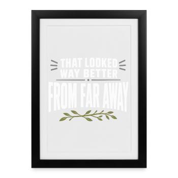 Scale-hunting-scale-hunter-antler-hunting-whitetail - Framed poster (27 × 37 cm) - black - Front