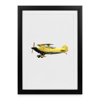 Pitts S2B - Framed poster (27 × 37 cm) - black - Front