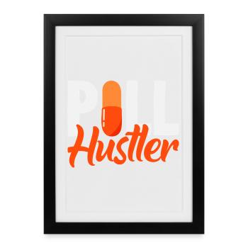 Pharmacist Pharmaceutical Technical - Framed poster (27 × 37 cm) - black - Front