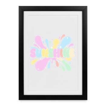 Sunshine Splash - Affiche encadrée (27 × 37 cm) - noir - Devant