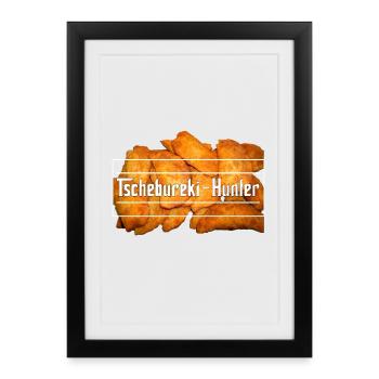 Chebureki-Hunter - Framed poster (27 × 37 cm) - black - Front