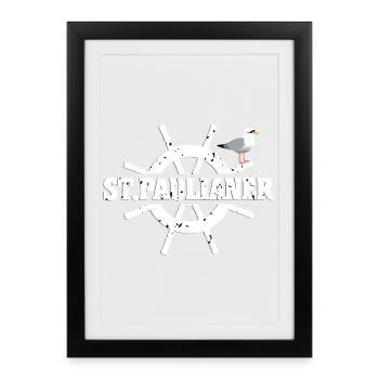 St. Paulians - Framed poster (27 × 37 cm) - black - Front
