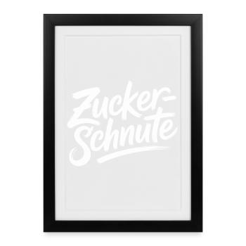 Sugar Snout Sweet Tooth Chocolate Sugar Snouts - Framed poster (27 × 37 cm) - black - Front