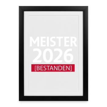 Champion 2026 - Framed poster (27 × 37 cm) - black - Front