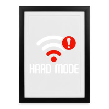 Gaming Gamer Video Games Controllers Gaming Gamers - Framed poster (27 × 37 cm) - black - Front