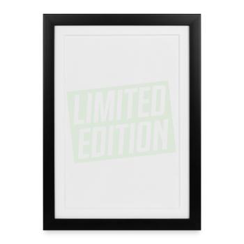Limited Edition Stamp Design - Framed poster (27 × 37 cm) - black - Front