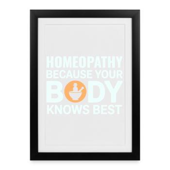 Certified Clinical Bio-Regulatory Specialist Gear  - Framed poster (27 × 37 cm) - black - Front