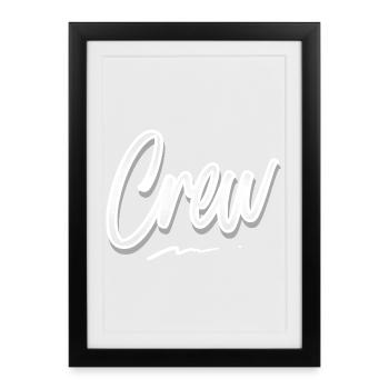 Équipage - Affiche encadrée (27 × 37 cm) - noir - Devant
