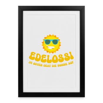 OSSI - Framed poster (27 × 37 cm) - black - Front