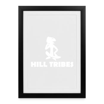 Hill Tribes - Framed poster (27 × 37 cm) - black - Front