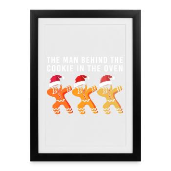 Futurs papas, futurs pères - Affiche encadrée (27 × 37 cm) - noir - Devant