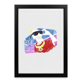 Get Lich V1 - Framed poster (27 × 37 cm) - black - Front