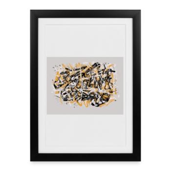 Tag Without a Face - Framed poster (27 × 37 cm) - black - Front