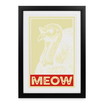 Je suis juste là pour la sauce drôle de Thanksgiving - Affiche encadrée (27 × 37 cm) - noir - Devant