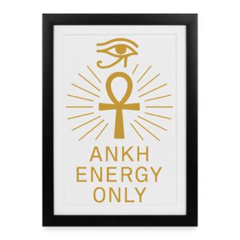 Pharaoh Archaeology in Ancient Egypt - Framed poster (27 × 37 cm) - black - Front