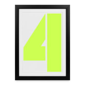 4 - Framed poster (27 × 37 cm) - black - Front