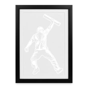 Architect Graphics - Framed poster (27 × 37 cm) - black - Front