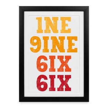 Millésime 1966 - Affiche encadrée (27 × 37 cm) - noir - Devant