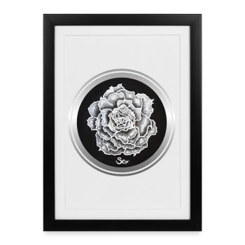 Rose of Beauty - Sonja Ariel von Staden - Framed poster (27 × 37 cm) - black - Front