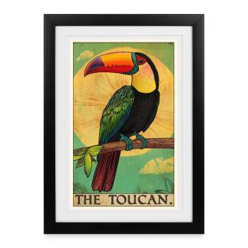 Toucans Toucan - Framed poster (27 × 37 cm) - black - Front