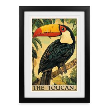 Toucans Toucan - Framed poster (27 × 37 cm) - black - Front
