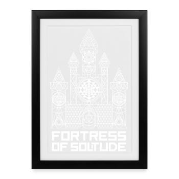 Fortress of Solitude - Framed poster (27 × 37 cm) - black - Front