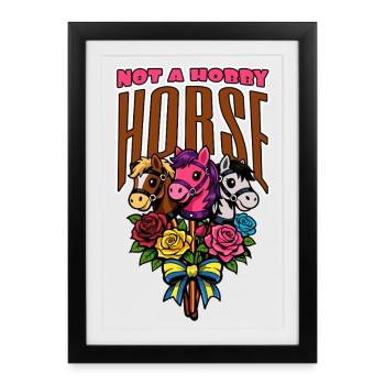 Le passe-temps pour gagner - Affiche encadrée (27 × 37 cm) - noir - Devant