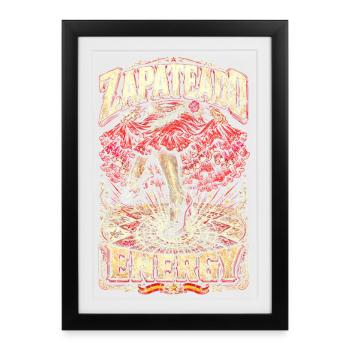 Flamenco Zapateado Energy - Framed poster (27 × 37 cm) - black - Front