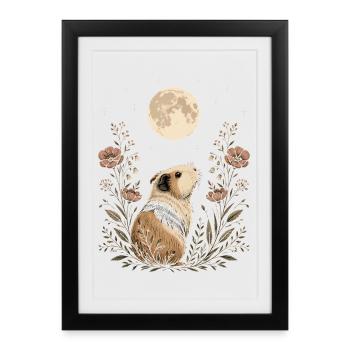 Ideal gift for animal and nature lovers - Framed poster (27 × 37 cm) - black - Front