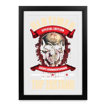 Oldtimer - Édition spéciale - Affiche encadrée (27 × 37 cm) - noir - Devant