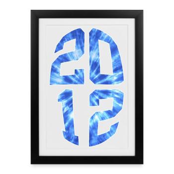 14 ANS 2012 14E ANNIVERSAIRE - Affiche encadrée (27 × 37 cm) - noir - Devant