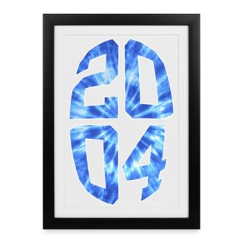 22 YEARS OLD 2004 22ND BIRTHDAY - Framed poster (27 × 37 cm) - black - Front