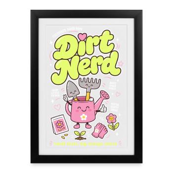 Jardinage urbain : cultivez votre propre amant des plantes - Affiche encadrée (27 × 37 cm) - noir - Devant