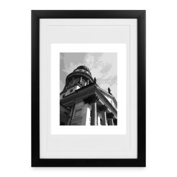 Monumental Perspective – Berlin 01 - Framed poster (27 × 37 cm) - black - Front