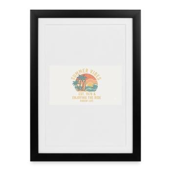 1783858733423 - Framed poster (27 × 37 cm) - black - Front