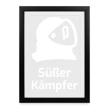 Camphor - Framed poster (27 × 37 cm) - black - Front