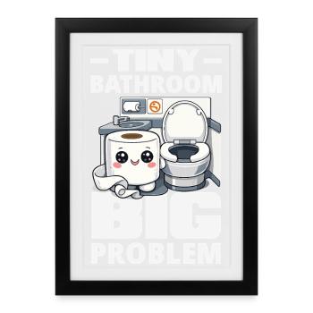 Boarding planes funny - Framed poster (27 × 37 cm) - black - Front