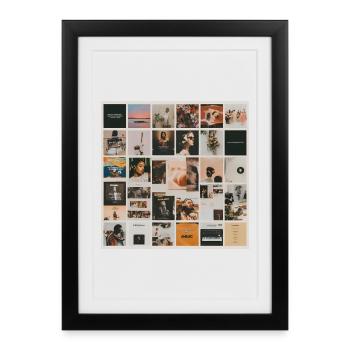 Top Mosaic Music - Framed poster (27 × 37 cm) - black - Front